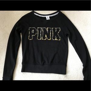 Victoria’s Secret PINK Crewneck Sweatshirt Cheetah